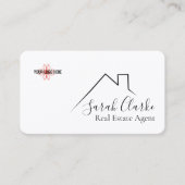 Visitekaartje bovenaan (Voorkant)