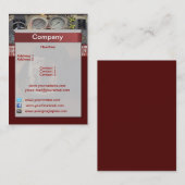 Visitekaartje brandweerman (Voorkant / Achterkant)