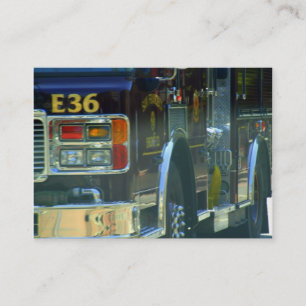 Visitekaartje brandweerman