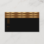 Visitekaartje Brons Goud (Achterkant)