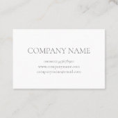 VISITEKAARTJE : BUDDHA (Achterkant)