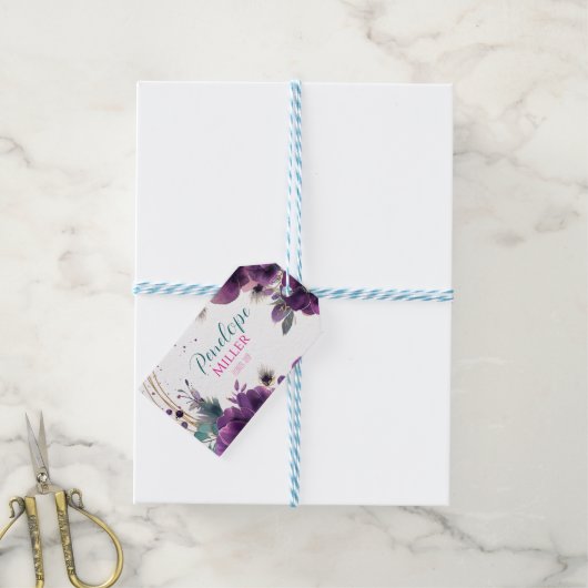 Visitekaartje Cadeaulabel (Met Touw)