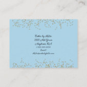 Visitekaartje Cake Designer (Achterkant)