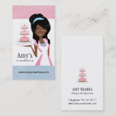 Visitekaartje Cake Designer (Voorkant / Achterkant)