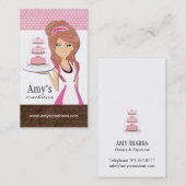 Visitekaartje Cake Designer (Voorkant / Achterkant)