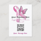 visitekaartje Calendar Breat Cancer Support (Achterkant)