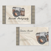 Visitekaartje  camera fotografie (Voorkant / Achterkant)