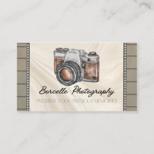 Visitekaartje camera fotografie