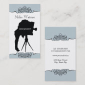 Visitekaartje  camera fotografie (Voorkant / Achterkant)