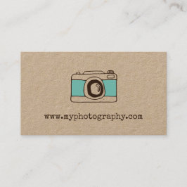 Visitekaartje  camera fotografie