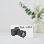 Visitekaartje  camera-videografie (Staand voorkant)