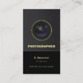 Visitekaartje cameralens (Voorkant)