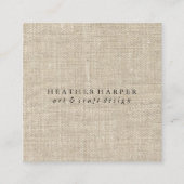 visitekaartje - Canvas (Voorkant)