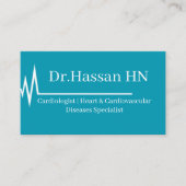 Visitekaartje cardioloog (Voorkant)