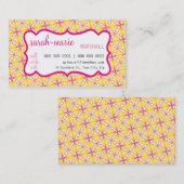 VISITEKAARTJE:: casual chic 3 L Visitekaartje (Voorkant / Achterkant)