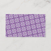 VISITEKAARTJE:: casual chic 6 L Visitekaartje (Achterkant)