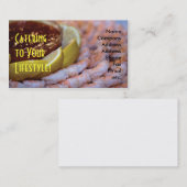 Visitekaartje Catering Service (Voorkant / Achterkant)