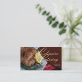 visitekaartje cateringdiensten (Staand voorkant)