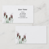 Visitekaartje Cattails (Voorkant / Achterkant)