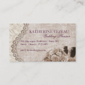 Visitekaartje Chandelier (Achterkant)