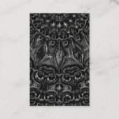 Visitekaartje Charcoal Mandala (Voorkant)