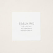 VISITEKAARTJE : " CHERRY BLOSSOM " : NATUURLIJK (Achterkant)