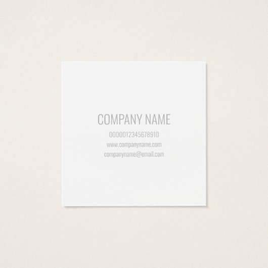 VISITEKAARTJE : " CHERRY BLOSSOM " : NATUURLIJK (Achterkant)