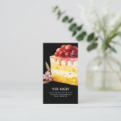 Visitekaartje Cherry Cake (Staand voorkant)