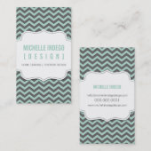 VISITEKAARTJE:: chevron3 2P Visitekaartje (Voorkant / Achterkant)