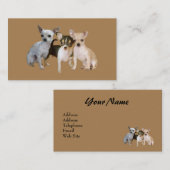 Visitekaartje Chihuahua Lover (Voorkant / Achterkant)
