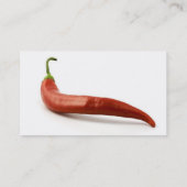 Visitekaartje Chili Pepper (Achterkant)