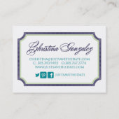 visitekaartje Christina (Achterkant)