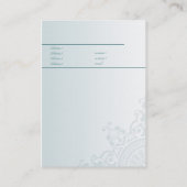 Visitekaartje - Chubby (Achterkant)