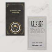 Visitekaartje Classy Fine Dining (Voorkant / Achterkant)