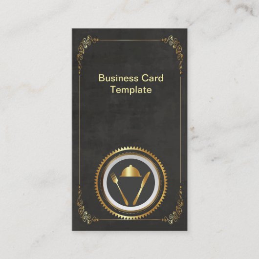 Visitekaartje Classy Fine Dining (Voorkant)