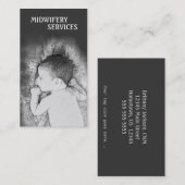 Visitekaartje Classy Midwifery Services (Voorkant / Achterkant)