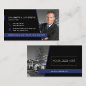 Visitekaartje Coldwell Banker Black-Blue (Voorkant / Achterkant)