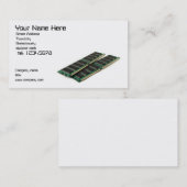 Visitekaartje computergeheugen (Voorkant / Achterkant)