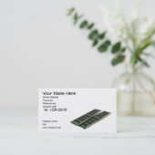 Visitekaartje computergeheugen (Staand voorkant)