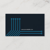 Visitekaartje computerhardwaretechnicus (Achterkant)