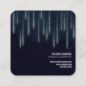 visitekaartje computerprogrammeur (Achterkant)