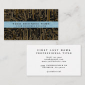 Visitekaartje computertechnicus (Voorkant / Achterkant)