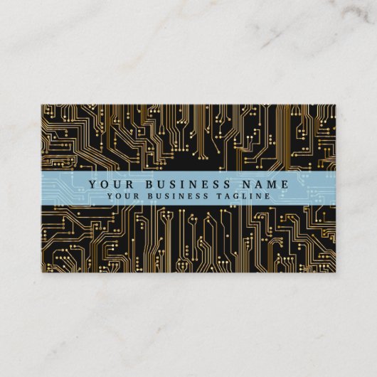 Visitekaartje computertechnicus (Voorkant)