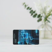 visitekaartje computertechnologie (Staand voorkant)