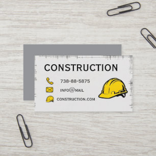 visitekaartje constructie