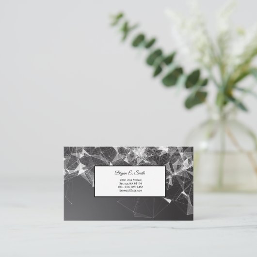 Visitekaartje Contactkaartje (Staand voorkant)