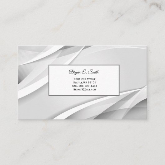 Visitekaartje Contactkaartje (Voorkant)