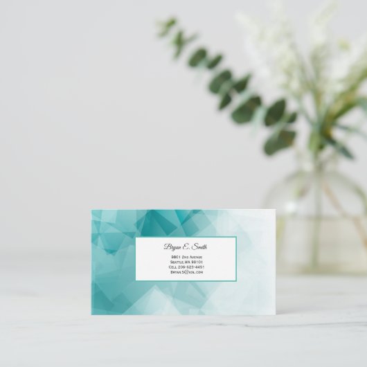 Visitekaartje Contactkaartje (Staand voorkant)