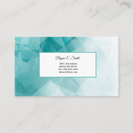 Visitekaartje Contactkaartje (Voorkant)