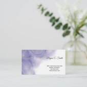 Visitekaartje Contactkaartje (Staand voorkant)